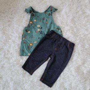 Just One You by Carter's Baby Girl Matching Outfit 3 Months